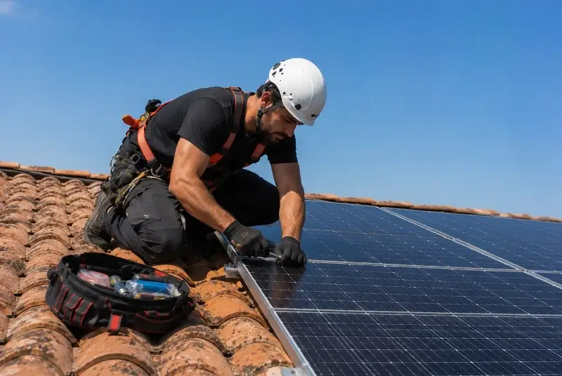 Maintenance et monitoring de panneaux solaires à Juzet-de-Luchon